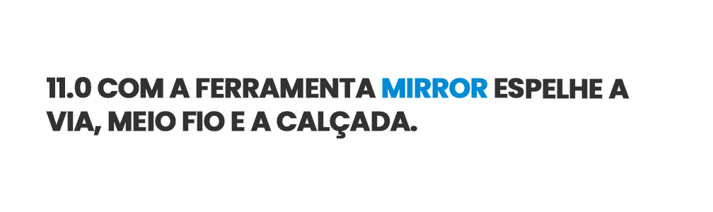 secao tipo das ruas do loteamento imagem secao tipo das ruas do loteamento imagem