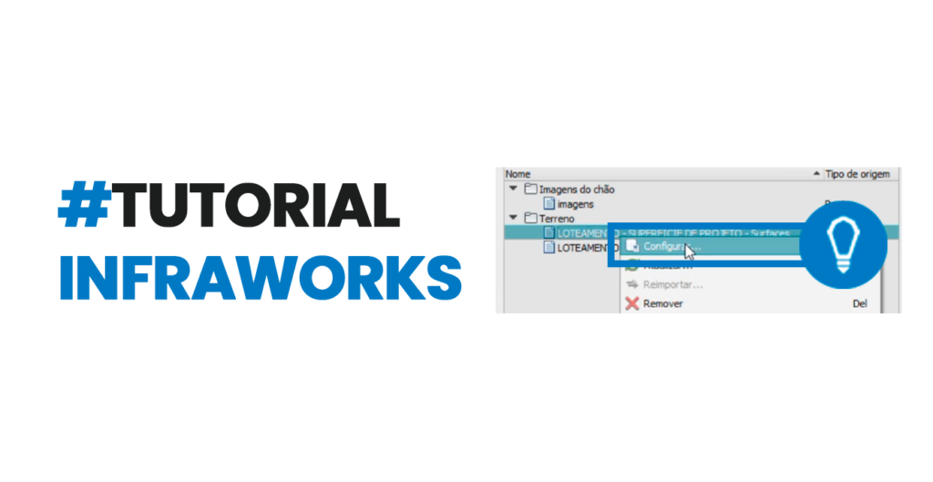 como importar para o infraworks