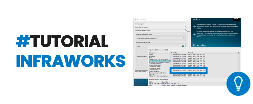 como importar para o infraworks