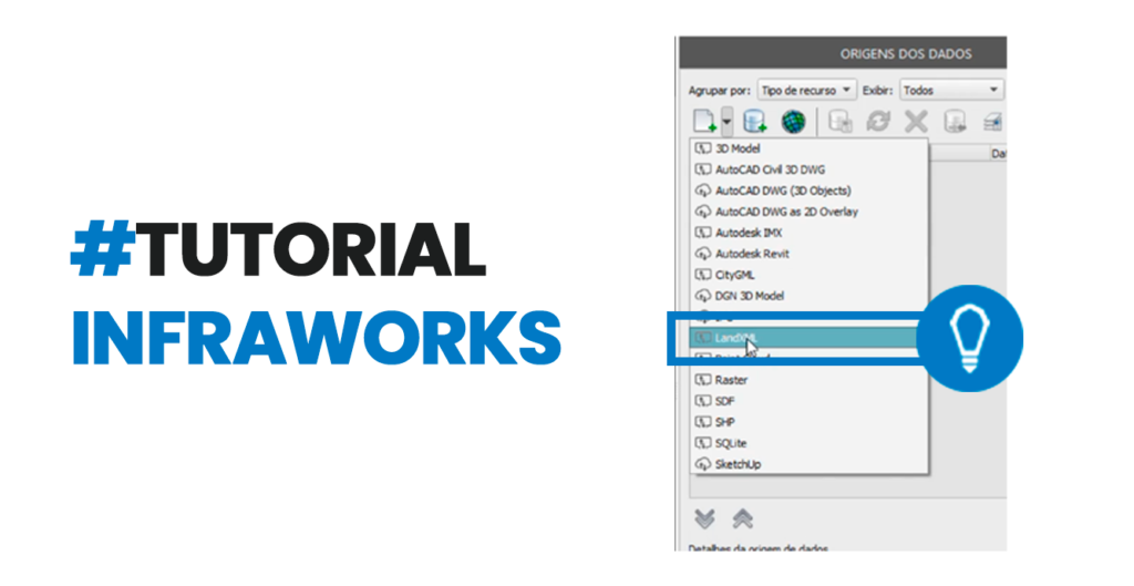 como importar para o infraworks